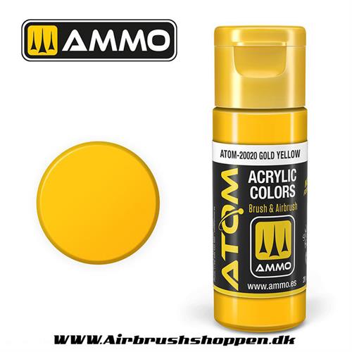 ATOM-20020 Gold Yellow  -  20ml  Atom color
